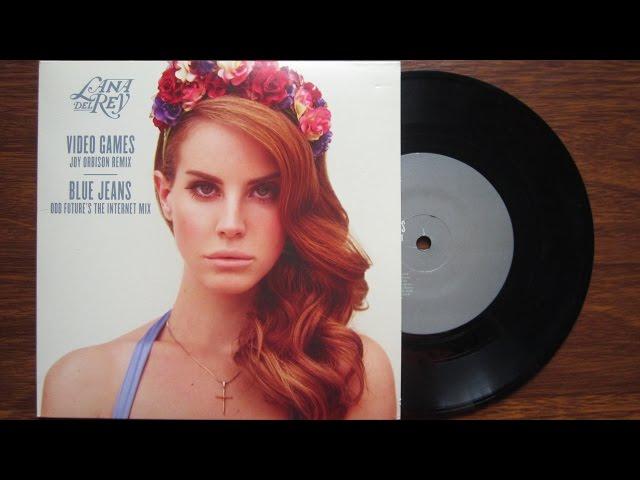 Lana Del Rey - Video Games / Blue Jeans / unboxing vinyl 7" Single  /