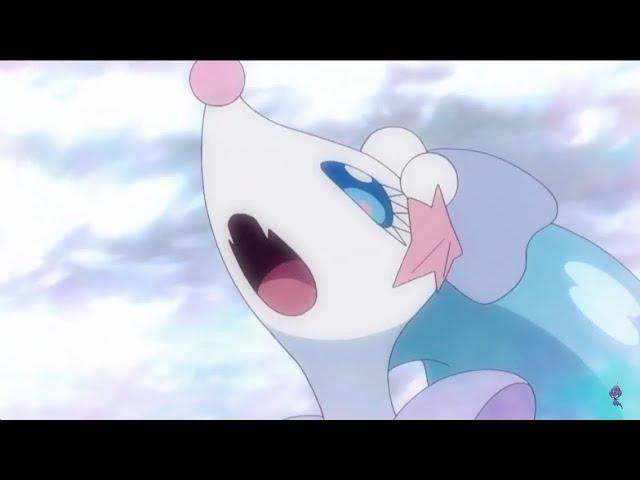 Primarina Singing to Kyogre English and Japanese Pokemon Sun and Moon Episode 120