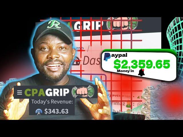 How I Perform UNLIMITED Tasks,  ON Mobile Phone With  CPA SELF CLICK  On Cpagrip 2024 ($900/Day)