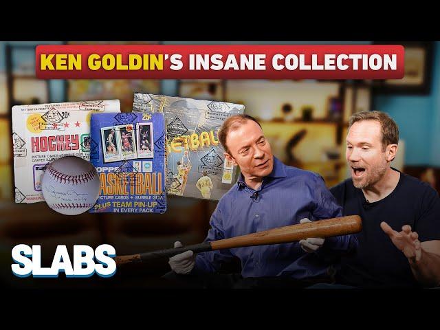 Ken Goldin’s INSANE PERSONAL COLLECTION  Sports Cards, Memorabilia & More!