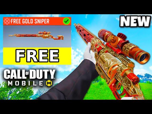 *NEW* FREE GOLD SNIPER in COD MOBILE 