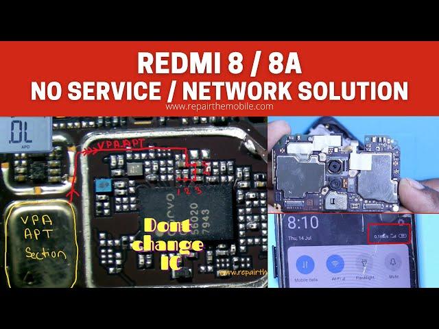 Redmi 8 / 8A No network Solution | Something new knowledge, First time in youtube