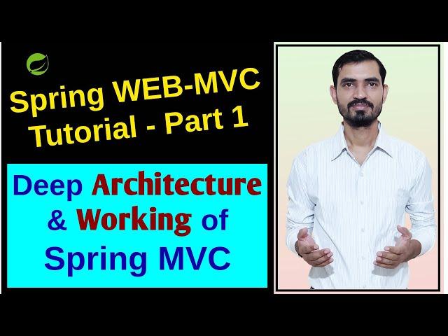 #14 Spring WEB-MVC Tutorial || Deep Architecture & Working of Spring MVC [Hindi]