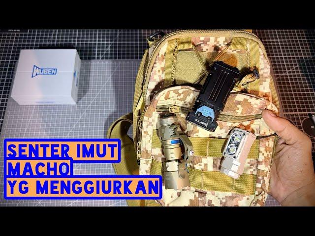 Senter-senter EDC mini super terang WUBEN E7, X2, T4 dan lain-lainnya ada diskon