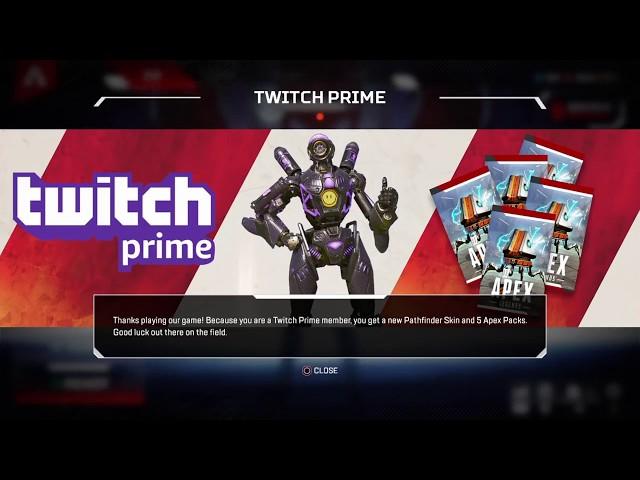 APEX LEGENDS TWITCH PRIME PACK *FREE* | How To get Twitch Prime packs on PS4 | Legendary skin + pack