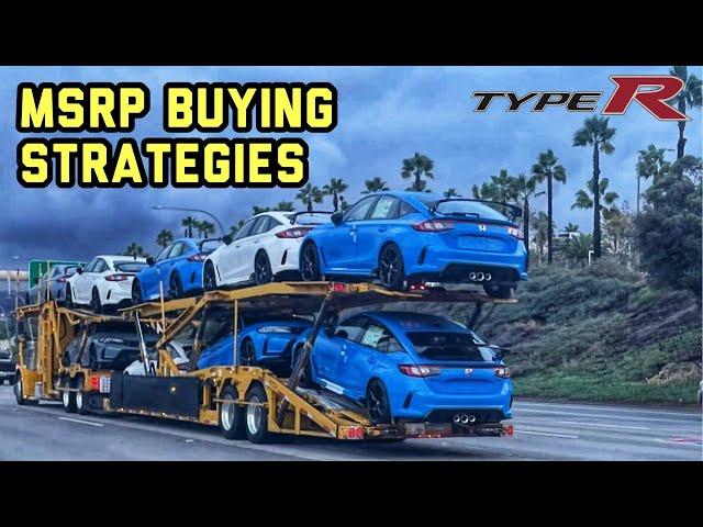 Civic Type R FL5 MSRP & Below - Purchasing Strategies