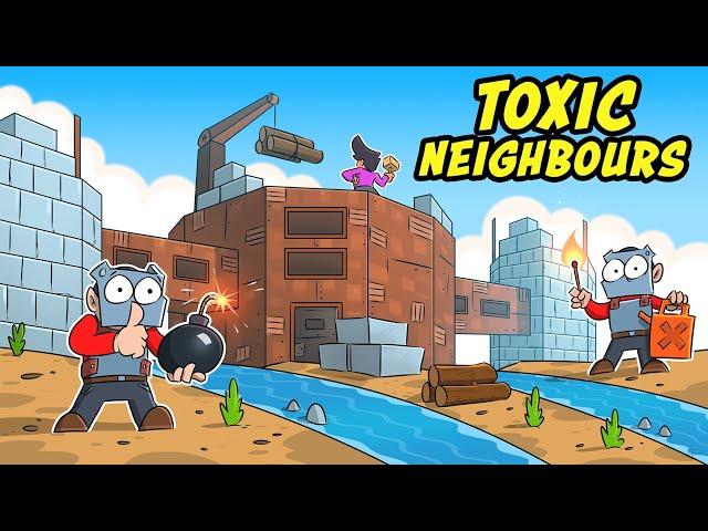 Toxic Neighbours tried EVERYTHING to STOP ME!!!