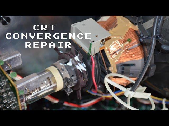 Adjusting CRT Convergence