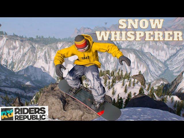 Snow Whisperer #SAY CHEESE Pass through the camera spot - Riders Republic Gameplay