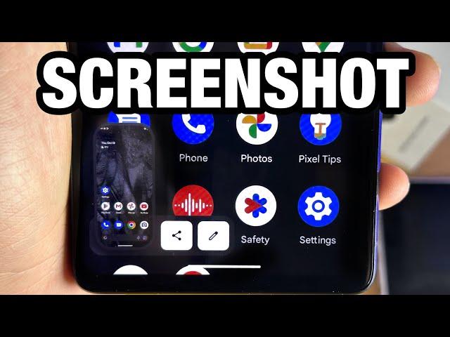 How To ScreenShot on Google Pixel 7 [multiple methods]