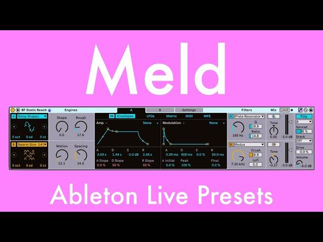 Free Ableton Live 12 Meld Presets You Will Actually Use!