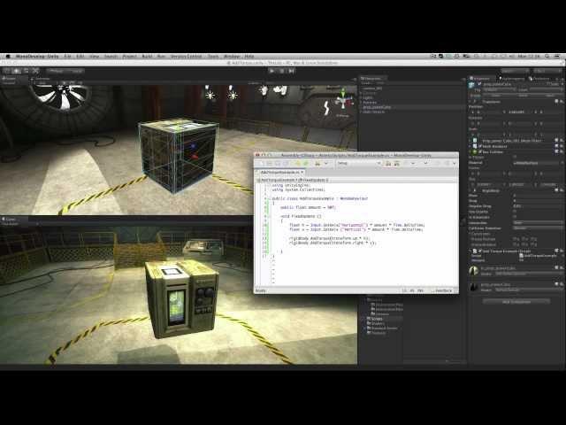 AddTorque - Unity Official Tutorials