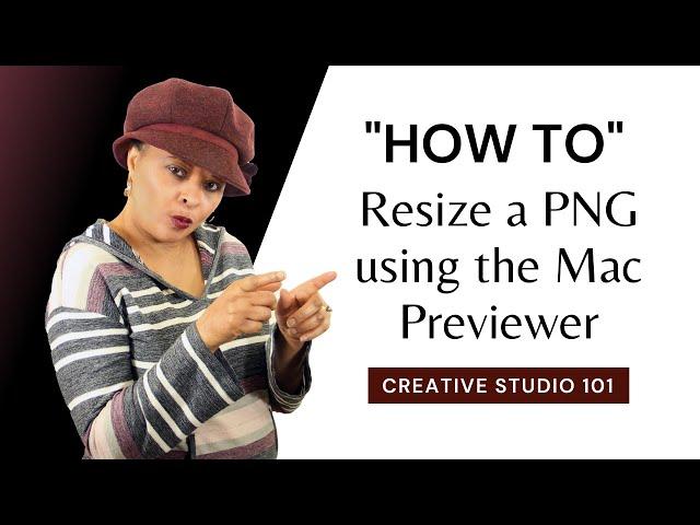 How to Resize a PNG Using the Mac Previewer