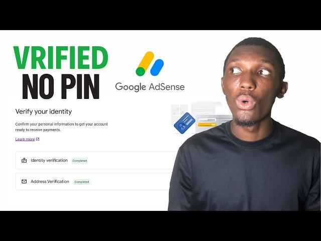 Google AdSense PIN Verification