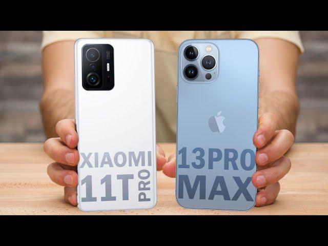 Xiaomi 11T Pro vs iPhone 13 Pro Max | Full Comparison