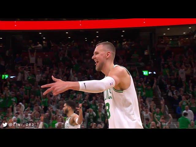 Kristaps Porzingis G1 Highlights vs Dallas Mavericks (20 pts, 6 reb, 3 blk) | 2024 NBA Finals