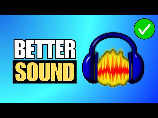 How To Make Your Mic Audio Sound Better In Audacity