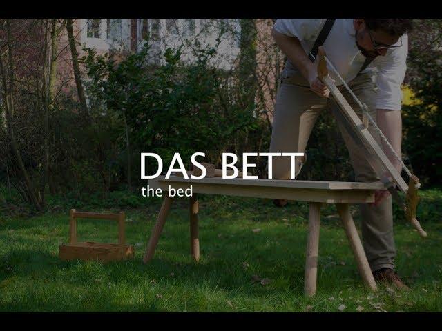 Das Bett - vollverdeckte Schwalben & Zinken / Gehrungszinken