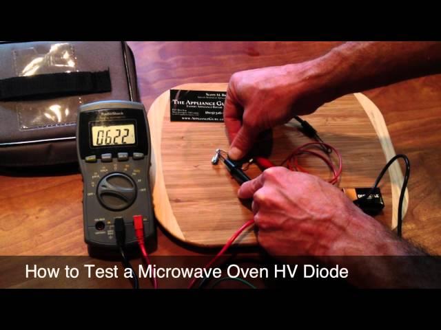 How to Test a Microwave Oven High-Voltage Rectifier