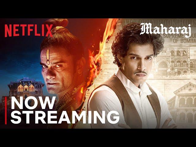 Maharaj | Now Streaming | Junaid Khan, Jaideep Ahlawat, Shalini Pandey, Sharvari | Netflix