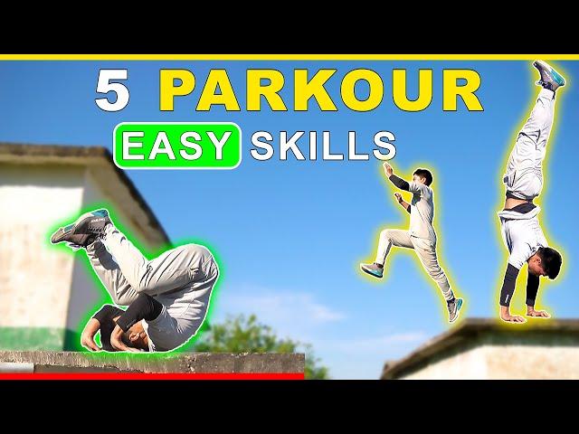 Learn 5 basic parkour skills at home/@RAVINDRASRana44