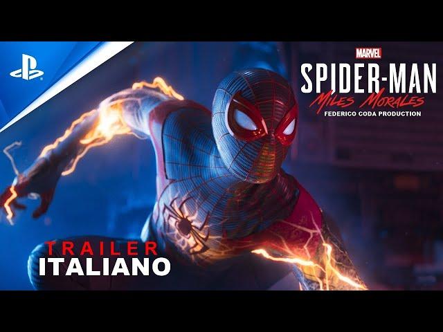 SPIDER-MAN MILES MORALES TRAILER ITALIANO