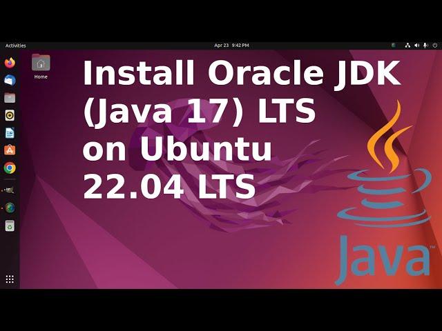 How to install Oracle JDK 17 (Java 17) on Ubuntu 22.04 LTS