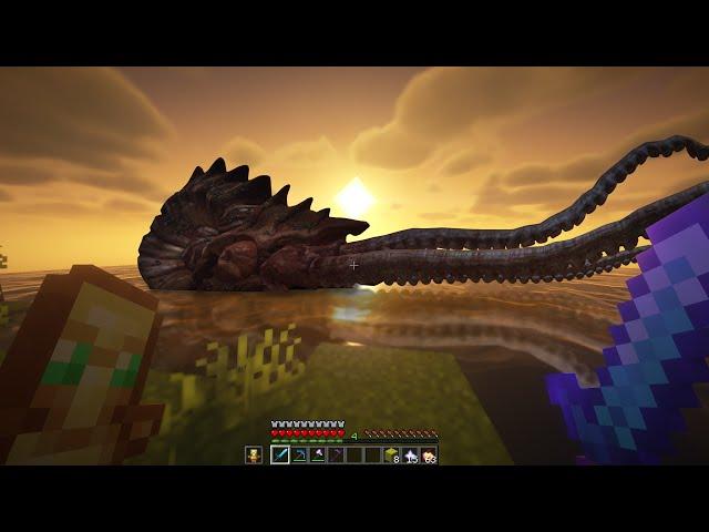 Kraken Leviathan in Minecraft