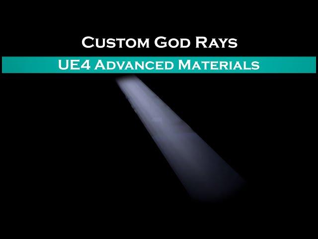 Ue4: advanced materials (Ep. 26 Basic Custom Godrays/LightShafts)