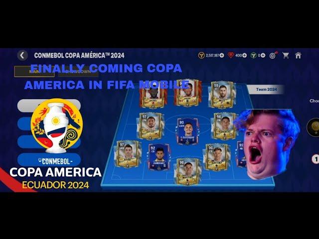 FIFA NEW UPDATE .    #FIFA #fifa23 #copaamerica #football