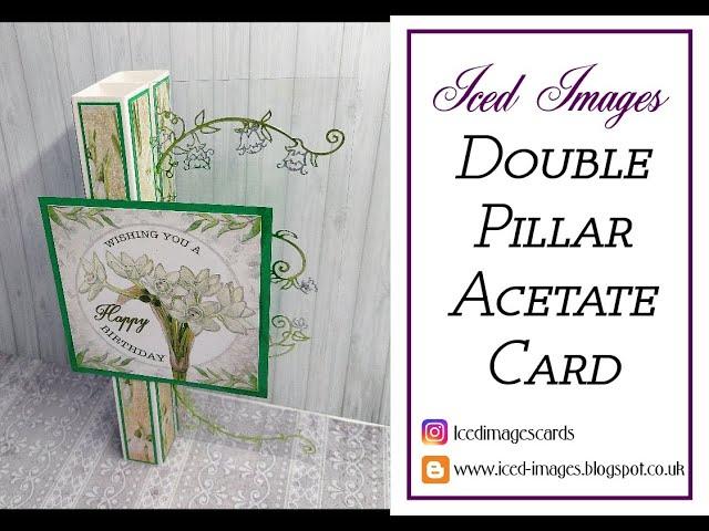 Double Pillar Acetate Card