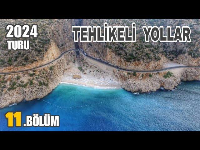 TEHLİKELİ !! DEMRE FİNİKE   YOLU , TÜRKİYE TURU, KAPUTAŞ PLAJI, KAŞ KAMPI,