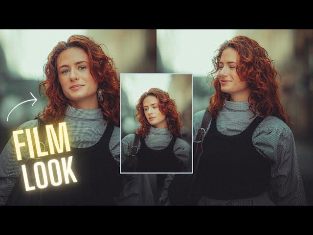 Make your Portraits look like FILM Photography (Lightroom Tutorial)