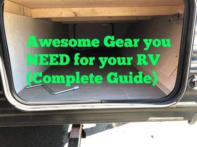 Must Have RV Accessories | The Savvy Campers