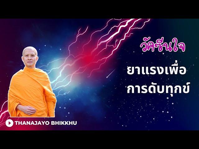 ยาแรงเพื่อการดับทุกข์ (ข้อคิดจากพาหิยสูตร) | Thanajayo Bhikkhu | 5 September 2024