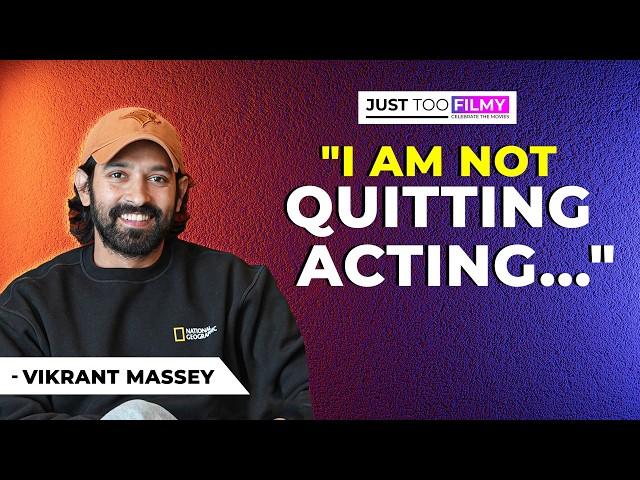 Vikrant Massey is NOT quitting Acting & More | Power List Roundtable 2024