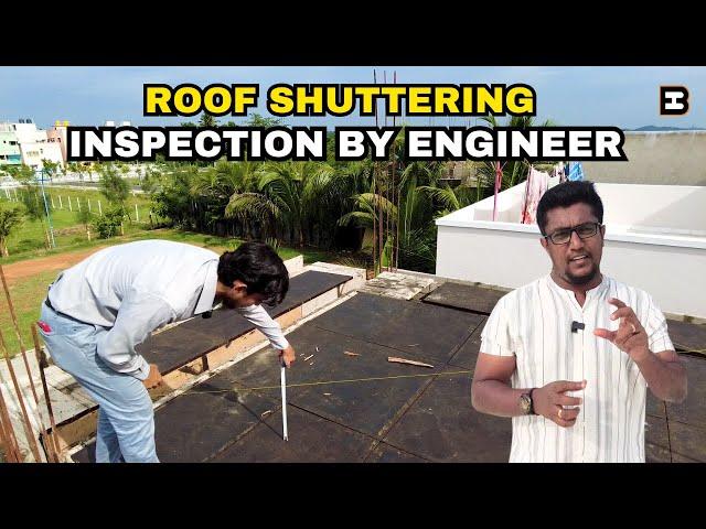 ️Roof Shuttering Process Step by Step | Engineer's Inspection | HireandBuild | Tamil