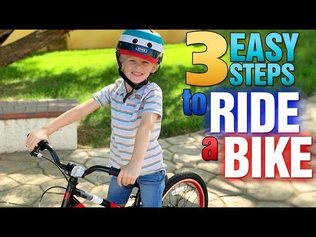 Learn to Ride a Bike without Training Wheels with Michael!