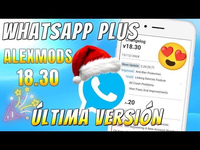  WHATSAPP PLUS Ultima versión |ALEXMODS Whatsapp Plus | Instala Directo y Vinculación FACIL