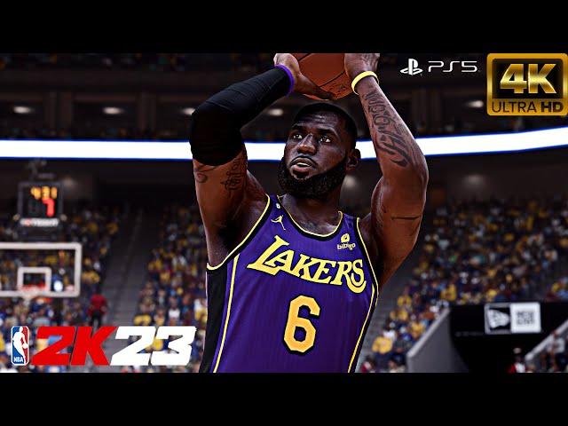 (PS5) NBA 2K23 Next-Gen 4K Gameplay - LeBron James Still Dominating In Year 20 