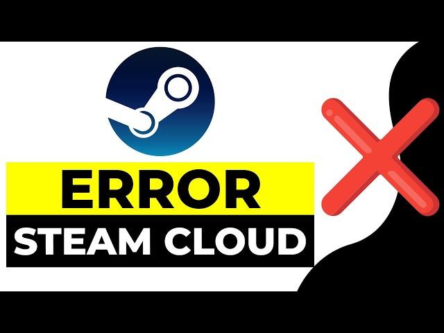 Como Solucionar Steam Cloud Error 2024 | Steam Error Sincronizacion Cloud