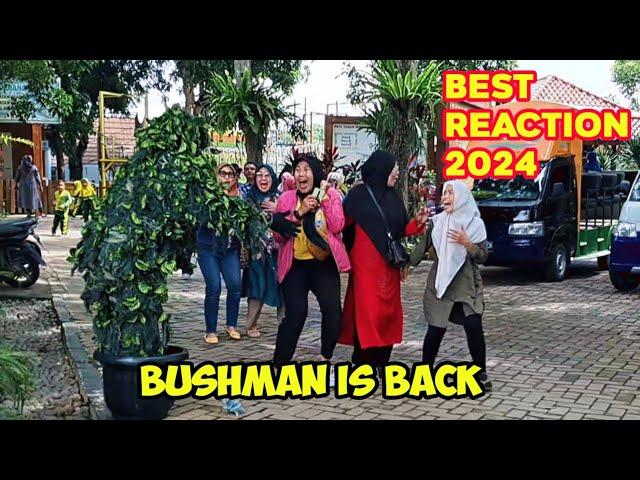 BEST REACTION PRANK BUSHMAN ‼️ BUSHMAN PRANK INDONESIA