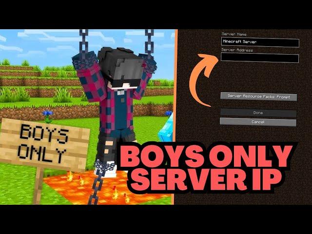 Minecraft Boys Only Server IP Address