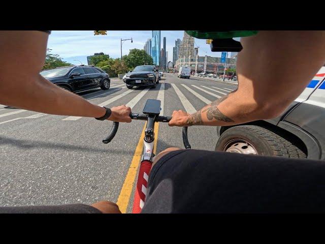 FIXED GEAR | POV ride to the CITY from BROOKLYN