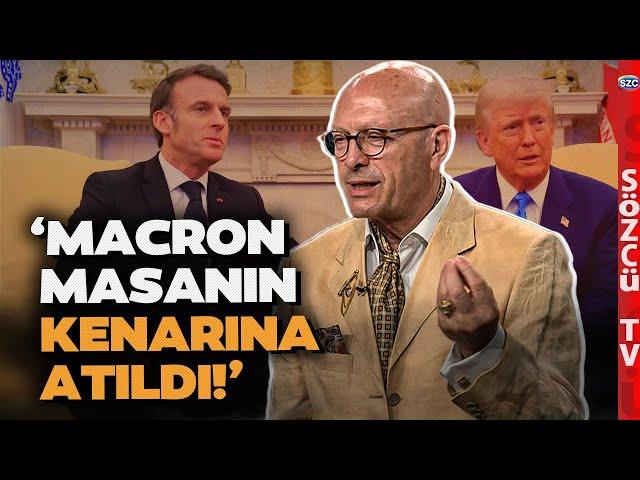 Trump Macron'u Aşağıladı! Erol Mütercimler Macron'u Yerin Dibine Soktu 'Masa Kenarına Atıldı'