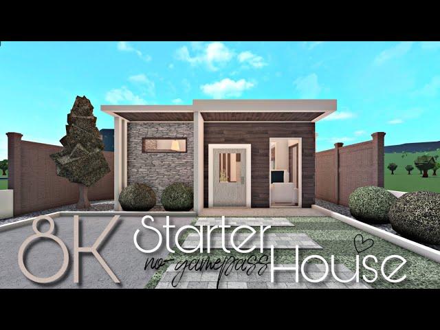 BLOXBURG: 8K STARTER HOUSE | NO-GAMEPASS