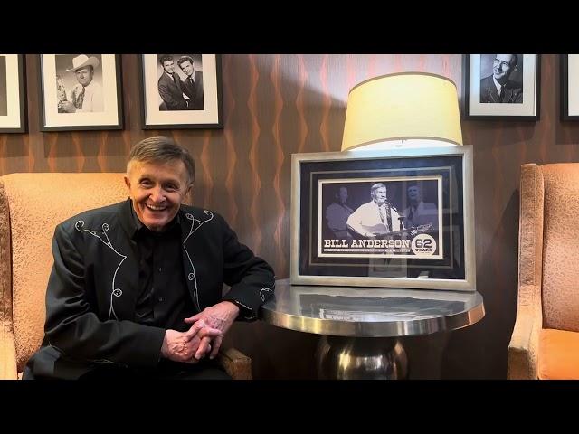 Bill Anderson Celebrates Longest Serving Member of the Grand Ole Opry