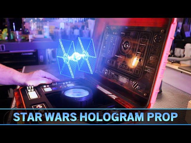 Star Wars Hologram Prop Build