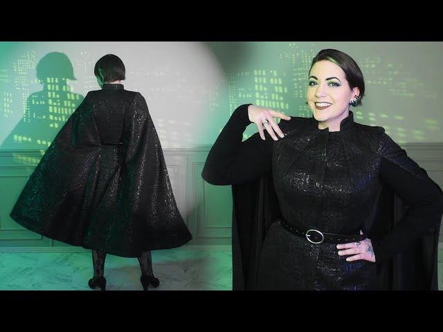 Making a Cape Coat // Inspired By McQueen and Dita 