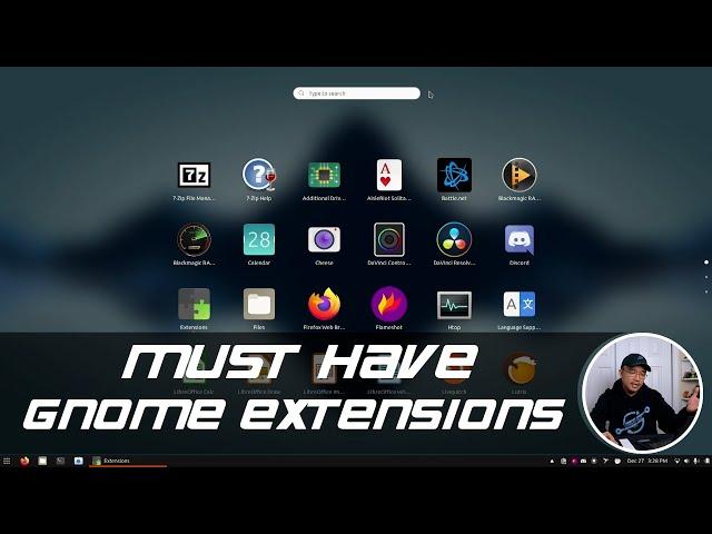 My Must Have Gnome Extensions